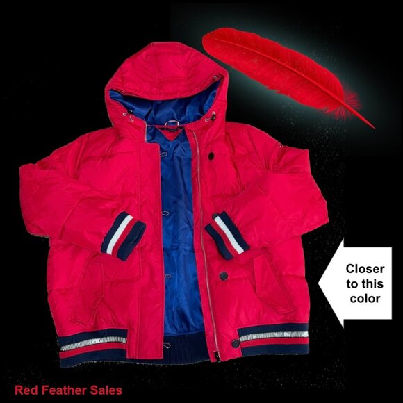 Tommy Hilfiger. Women’s Puffer Hooded Short Winter Coat - Picture 1 of 3